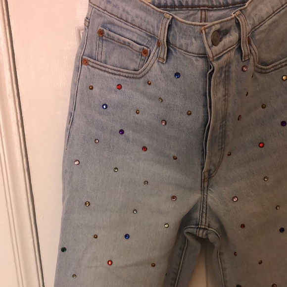 Levi’s Ribcage Gemstone Limited Edition Denim - Picture 3 of 5